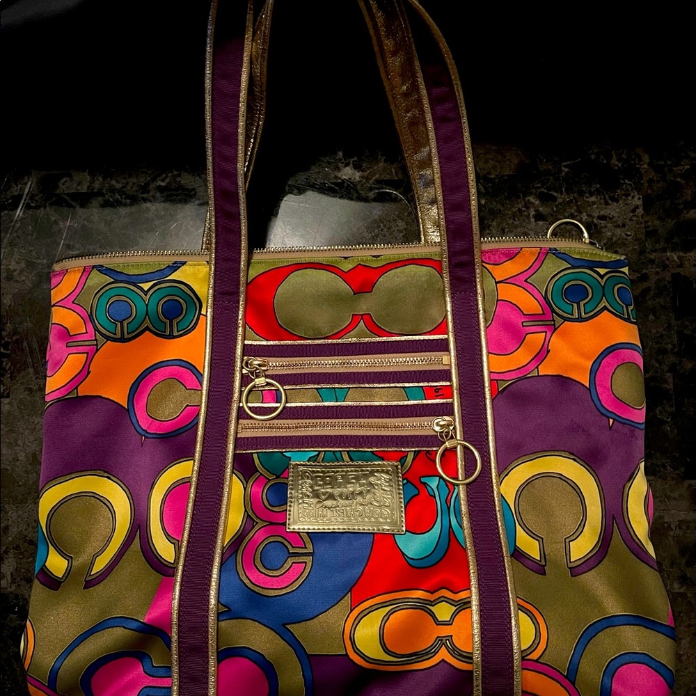 Authentic Coach Poppy - Tote Bag